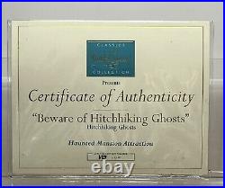 WDCC BEWARE OF HITCHIKING GHOSTS MINT WithCOA & BOX #624/1500 Phineas, Gus, Ezra