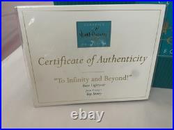 WDCC BUZZ LIGHT YEAR Toy Story To Infinity and Beyond COA Retired