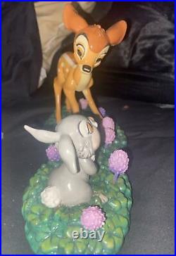 WDCC Bambi & Thumper Just Eat the Blossoms. That's the Good Stuff! RAREE