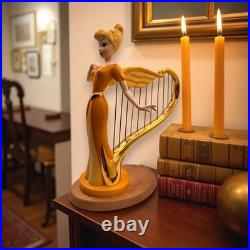 WDCC Beautiful Diversion Singing Harp Mickey and the Beanstalk Harp Figurine