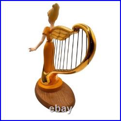 WDCC Beautiful Diversion Singing Harp Mickey and the Beanstalk Harp Figurine