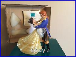 WDCC Beauty & The Beast Belle & Prince The Spell is Lifted + Box & COA