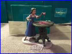 WDCC Beauty and The Beast Belle Forbidden Discovery + Box & COA