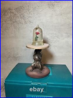 WDCC Beauty and The Beast Rose Table The Enchanted Rose + Box & COA