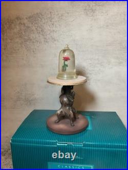 WDCC Beauty and The Beast Rose Table The Enchanted Rose + Box & COA