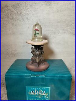 WDCC Beauty and The Beast Rose Table The Enchanted Rose + Box & COA
