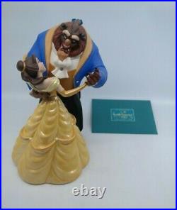 WDCC Beauty and the Beast TALE AS OLD AS TIME with Base & Opening Title & COAs