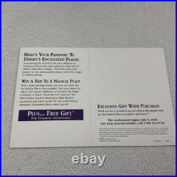 WDCC Beauty and the Beast's Beast Fury Unleashed N. L. E. With Button & Postcard