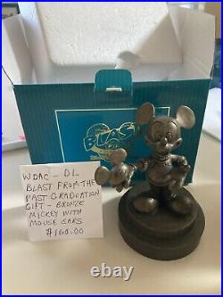 WDCC Blast To The Past Bronze Mickey Mouse with Mouse Ears Original Box