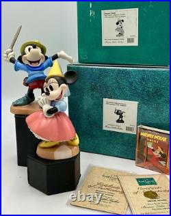 WDCC Brave Little Tailor? Tailor Mickey, Princess Minnie Set of 2