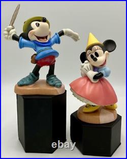 WDCC Brave Little Tailor? Tailor Mickey, Princess Minnie Set of 2