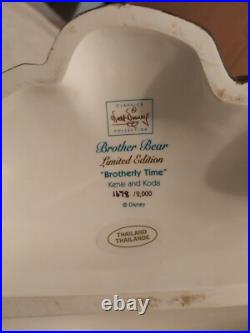 WDCC Brother Bear Brotherly Time Figurine (NO BOX or COA)