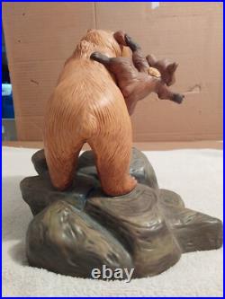 WDCC Brother Bear Brotherly Time Figurine (NO BOX or COA)