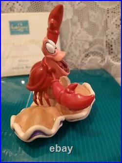 WDCC Calypso Crustacean Sebastian from Disney The Little Mermaid with Box