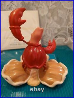WDCC Calypso Crustacean Sebastian from Disney The Little Mermaid with Box