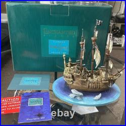 WDCC Captain HOOK's Jolly Roger SHIP Peter Pan Enchanted Places COA In Box