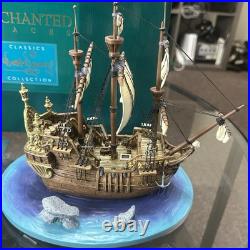 WDCC Captain HOOK's Jolly Roger SHIP Peter Pan Enchanted Places COA In Box