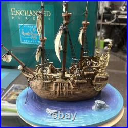 WDCC Captain HOOK's Jolly Roger SHIP Peter Pan Enchanted Places COA In Box