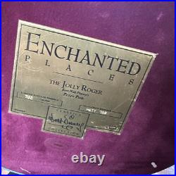 WDCC Captain HOOK's Jolly Roger SHIP Peter Pan Enchanted Places COA In Box