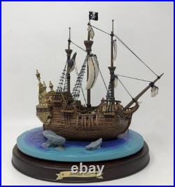 WDCC Captain HOOK's Jolly Roger SHIP Peter Pan Enchanted Places New In Box COA