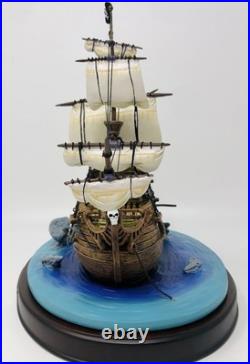 WDCC Captain HOOK's Jolly Roger SHIP Peter Pan Enchanted Places New In Box COA