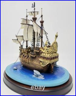 WDCC Captain HOOK's Jolly Roger SHIP Peter Pan Enchanted Places New In Box COA