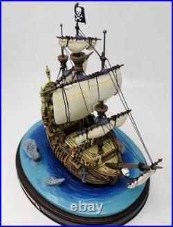 WDCC Captain HOOK's Jolly Roger SHIP Peter Pan Enchanted Places New In Box COA