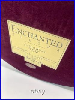 WDCC Captain HOOK's Jolly Roger SHIP Peter Pan Enchanted Places New In Box COA