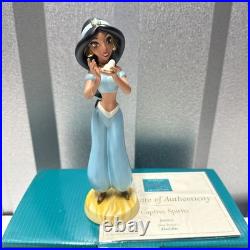 WDCC Captive Spirits Jasmine Aladdin Walt Disney Classics figurine Box &COA