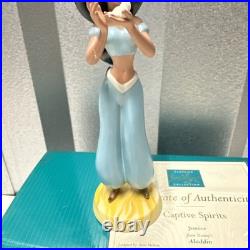WDCC Captive Spirits Jasmine Aladdin Walt Disney Classics figurine Box &COA