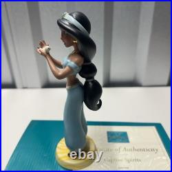 WDCC Captive Spirits Jasmine Aladdin Walt Disney Classics figurine Box &COA