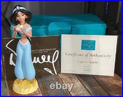 WDCC Captive Spirits Princess Jasmine Disney's Aladdin in Box with COA Classics