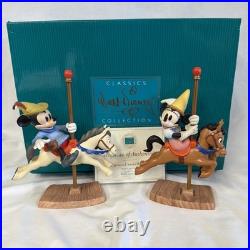 WDCC Carousel Sweethearts Mickey and Minnie Brave Little Tailor Box and COA