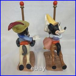 WDCC Carousel Sweethearts Mickey and Minnie Brave Little Tailor Box and COA
