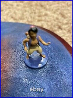 WDCC Cave of Wonders Aladdin Miniature &base Who Disturbs My Slumber set NIB