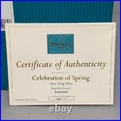 WDCC Celebration of Spring Dew Drop Fairy Fantasia With COA Limited Edition