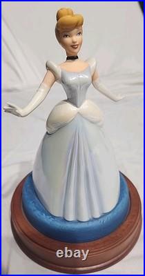 WDCC Cinderella & Coach Off To The Ball Limited Edition Disney RARE COA WithBOX