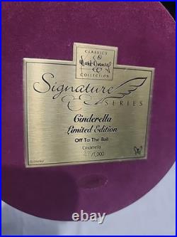 WDCC Cinderella & Coach Off To The Ball Limited Edition Disney RARE COA WithBOX WDCC Cinderella & Coach Off To The Ball Limited Edition Disney RARE COA WithBOX