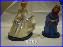 WDCC Cinderella Fairy Godmother A Magical Transformation Exclusive COA RARE