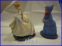 WDCC Cinderella Fairy Godmother A Magical Transformation Exclusive COA RARE