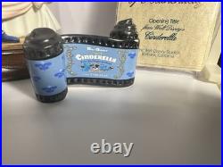 WDCC Cinderella Figurine Classics Collection Glass Dome Book COA Walt Disney