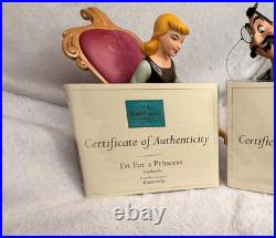 WDCC Cinderella Fit for a Princess w COA/BOX (see Royal Fitting listing)