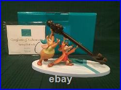 WDCC Cinderella Gus & Jaq Saving Cinderelly + Box & COA