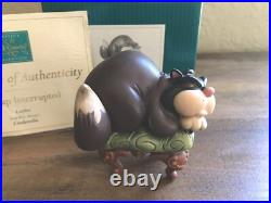 WDCC Cinderella Lucifer Catnap Interrupted with Box & COA