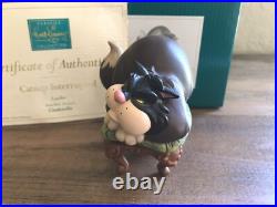 WDCC Cinderella Lucifer Catnap Interrupted with Box & COA