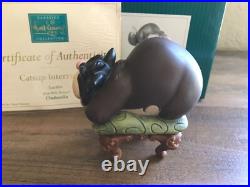 WDCC Cinderella Lucifer Catnap Interrupted with Box & COA