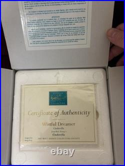 WDCC Cinderella Member Limited Edition With COA and Box -Mint Condition