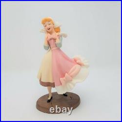WDCC Cinderella Oh Thank You So Much Sculpture With COA & Box Perfect Condition