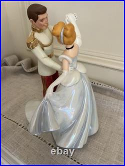 WDCC Cinderella & Prince Charming'So This Is Love' Figurine Box And COA