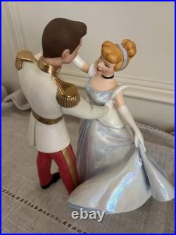 WDCC Cinderella & Prince Charming'So This Is Love' Figurine Box And COA